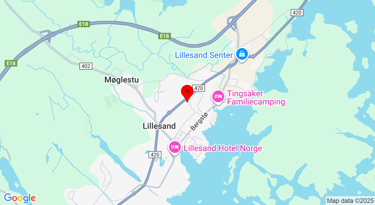 Google Map of https://www.google.com/maps/place/Ørving 1,4790+Lillesand