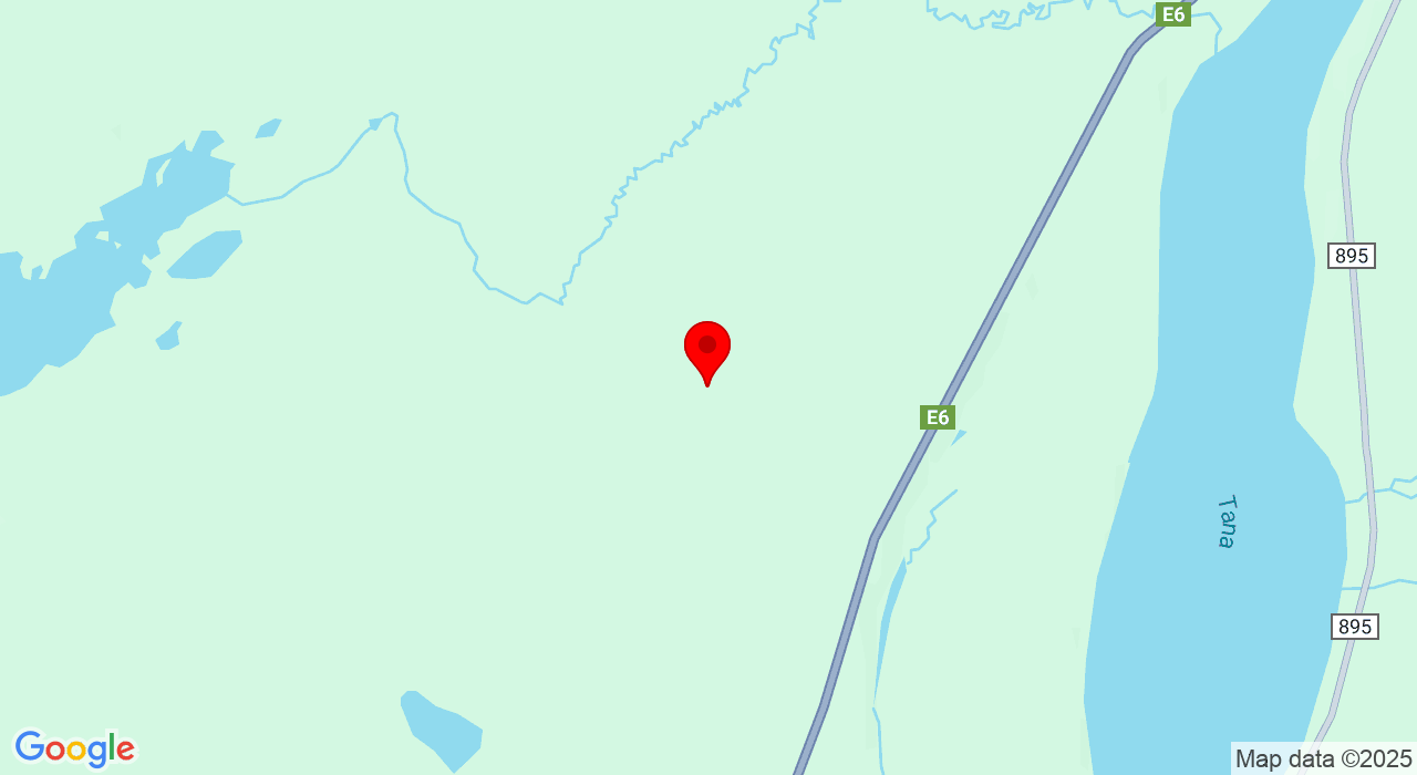 Google Map of https://www.google.com/maps/place/Deanugeaidnu 731, 9845 Tana