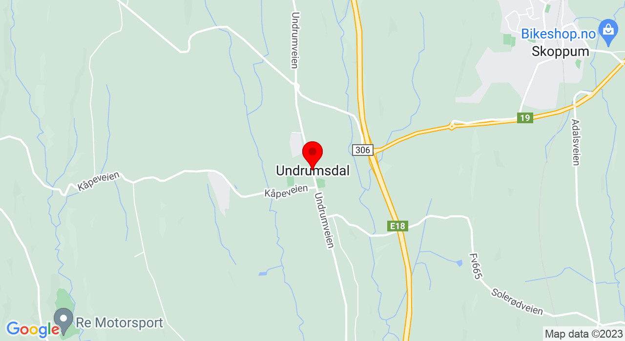 Google Map of https://www.google.com/maps/place/Vestfold,3176+UNDRUMSDAL