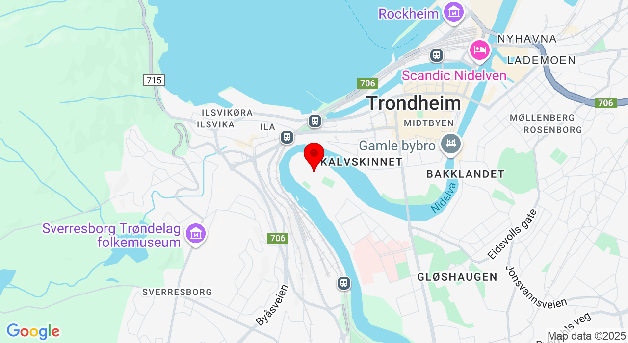Google Map of https://www.google.com/maps/place/Trondheim Spektrum,Tronheim