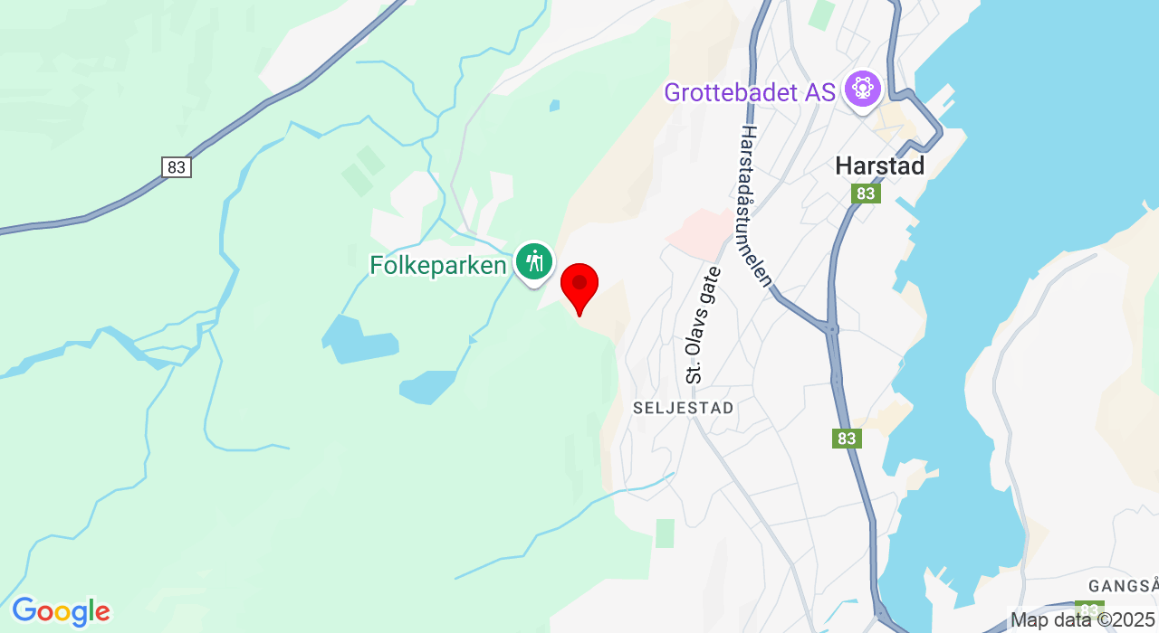 Google Map of https://www.google.com/maps/place/6. divisjonsgate 12,9406+Harstad