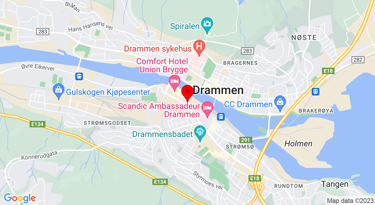 Google Map of https://www.google.com/maps/place/MOOV i Drammen