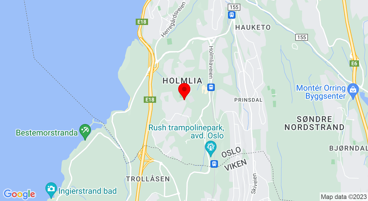 Google Map of Lusetjernbanen, Nordåsveien 1 b,1254