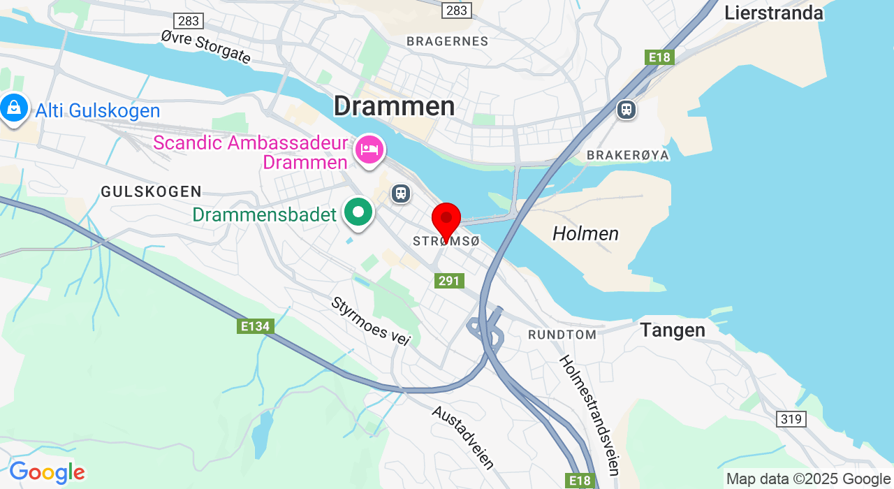 Google Map of https://www.google.com/maps/place/Tordenskioldsgate 74,3044+Drammen