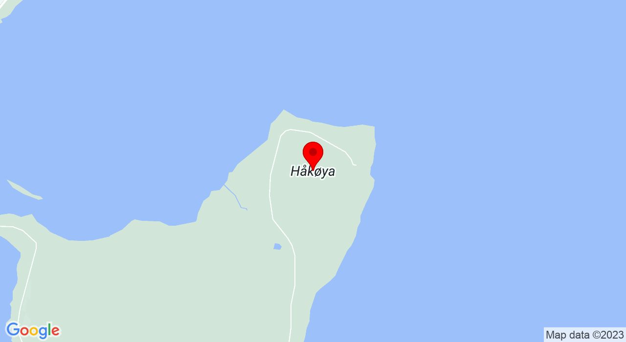 Google Map of https://www.google.com/maps/place/Håkøya,Tromsø