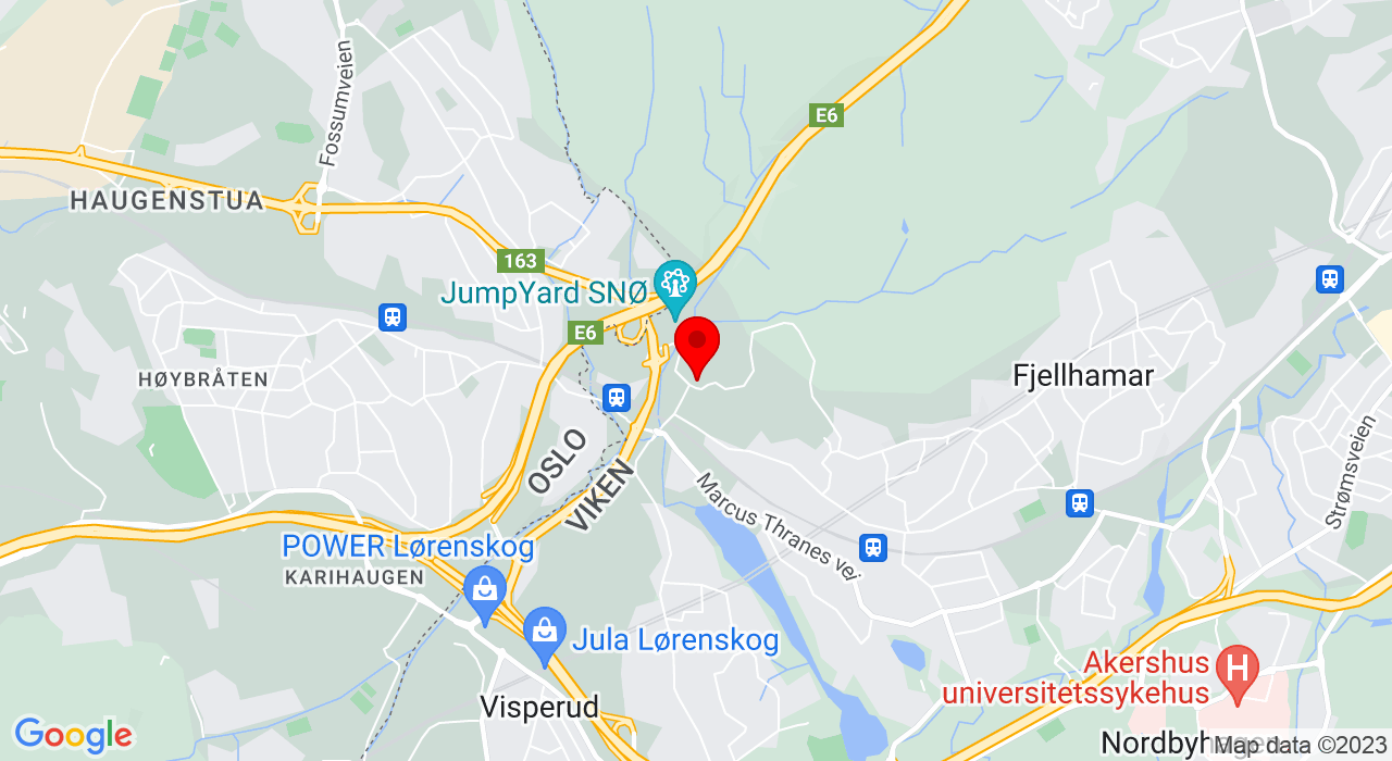 Google Map of https://www.google.com/maps/place/Ødegårds vei 10,1470+LØRENSKOG