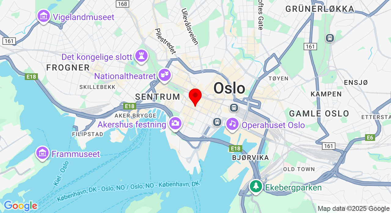 Google Map of https://www.google.com/maps/place/Kongens gate 21
