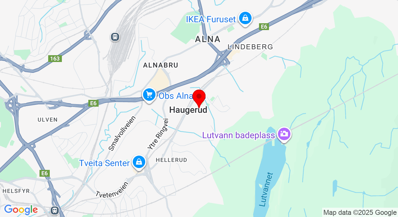 Google Map of https://www.google.com/maps/place/Haugerudhallen, Tvetenveien 181/183, 0673 Oslo.,0673+Oslo