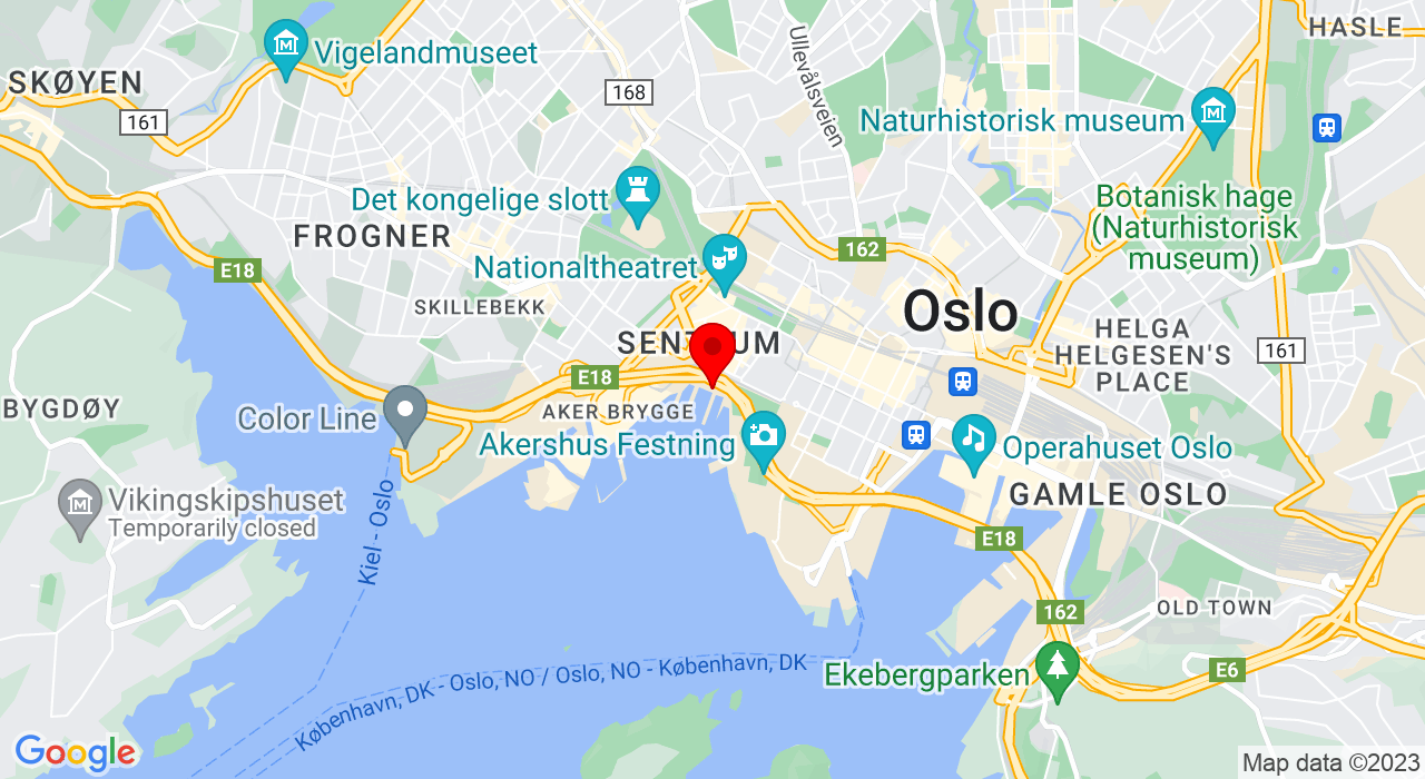 Google Map of https://www.google.com/maps/place/Rådhusplassen,Oslo