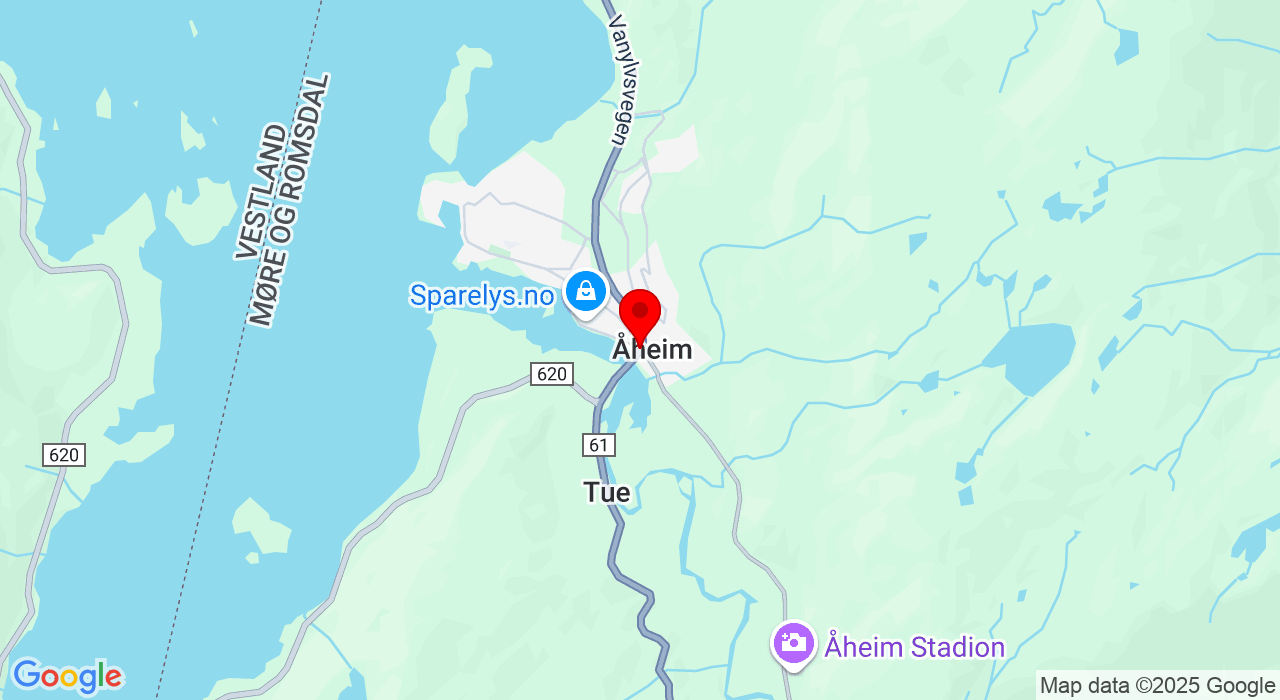 Google Map of https://www.google.com/maps/place/Klubbhuset på Løvold,6146+ÅHEIM