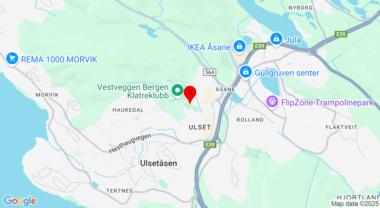 Google Map of https://www.google.com/maps/place/Vestlandshallen - Åsane