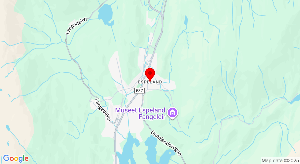 Google Map of https://www.google.com/maps/place/Espeland idrettplass,5267+Espeland