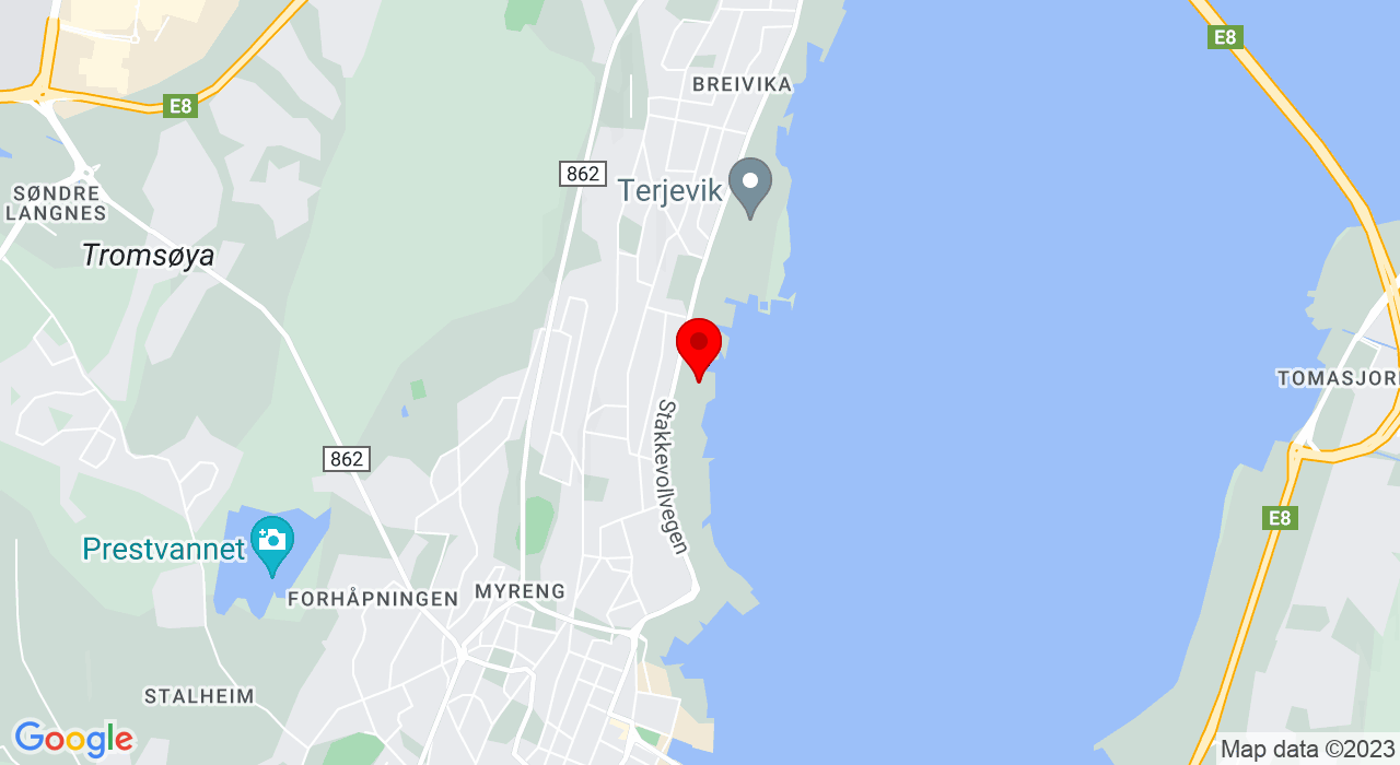 Google Map of https://www.google.com/maps/place/stakkevollvegen 27