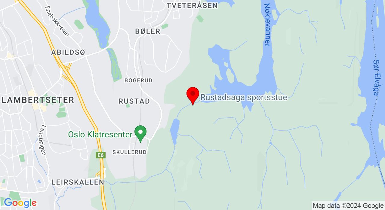 Google Map of https://www.google.com/maps/place/Rustadsaga Sportsstue, Rustadsaga 856,,0693+OSLO