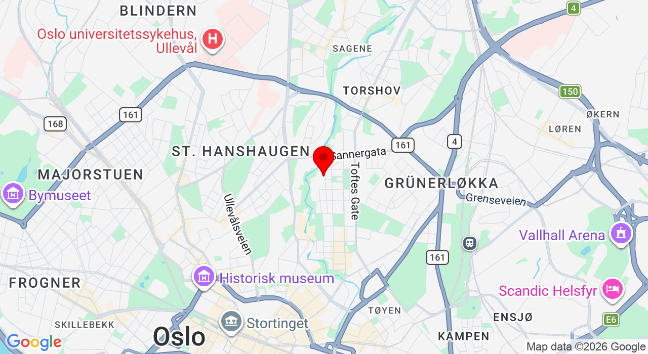 Google Map of https://www.google.com/maps/place/Steenstrupsgate 20,0554+Oslo