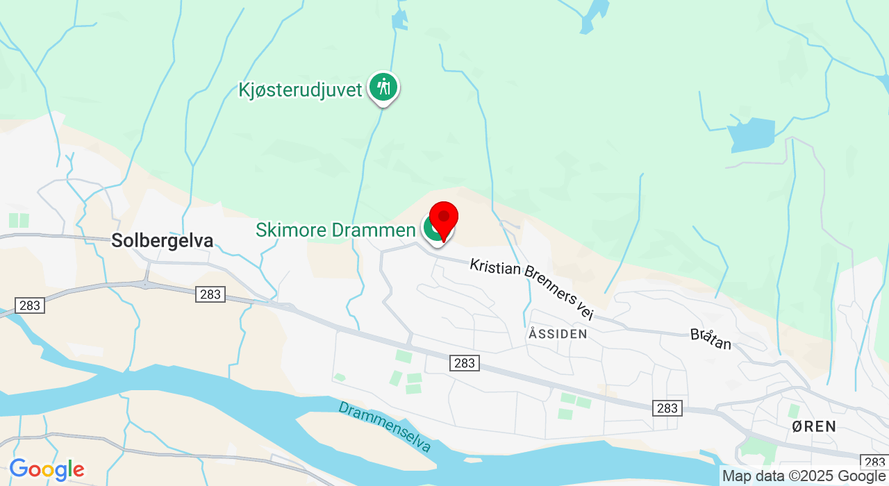Google Map of https://www.google.com/maps/place/Kristian Brenners vei, 140,3029+Drammen