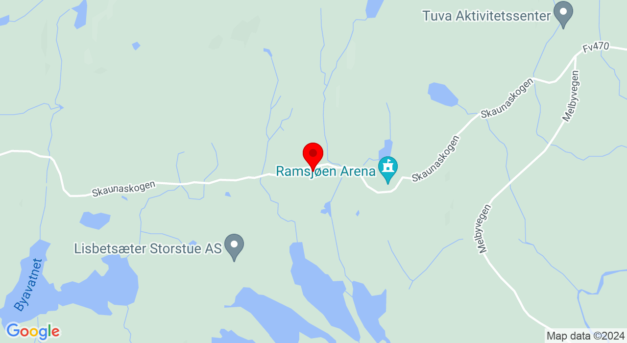 Google Map of https://www.google.com/maps/place/Kaståsen (Godset),7357+Skaun