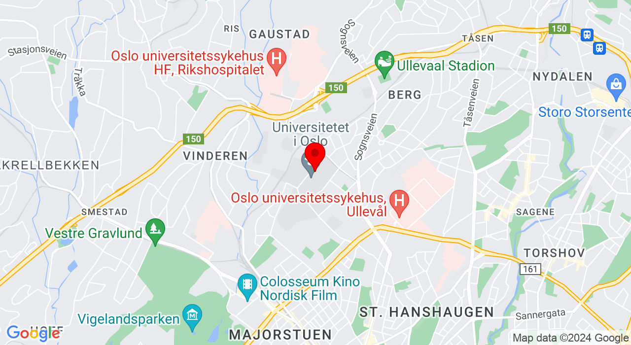 Google Map of https://www.google.com/maps/place/Problemveien 13,0371+Oslo