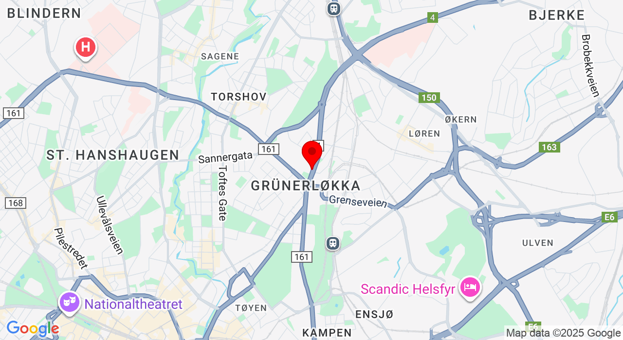 Google Map of https://www.google.com/maps/place/Trondheimsveien 120,Oslo