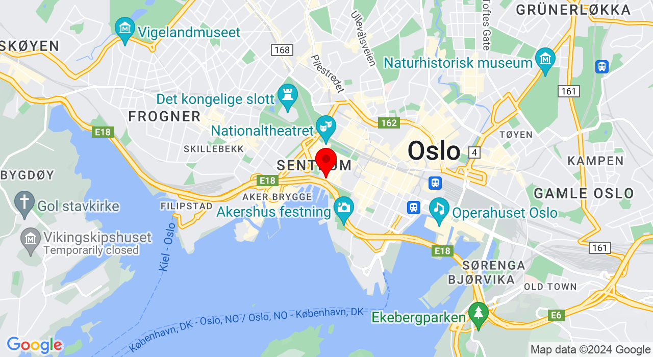 Google Map of https://www.google.com/maps/place/Rådhusplassen,0037+OSLO