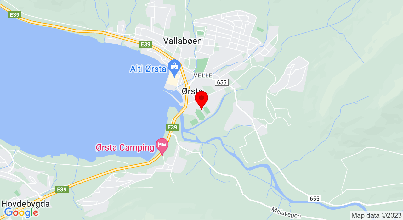 Google Map of https://www.google.com/maps/place/Ørstahallen