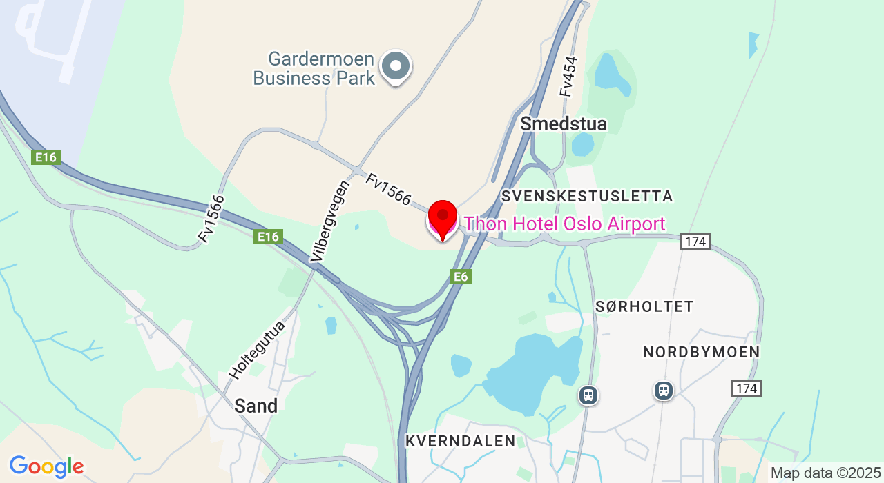 Google Map of https://www.google.com/maps/place/Thon Hotel Oslo Airport