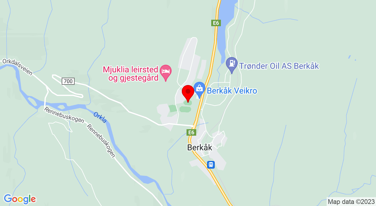 Google Map of https://www.google.com/maps/place/Rennebu Kunstgress