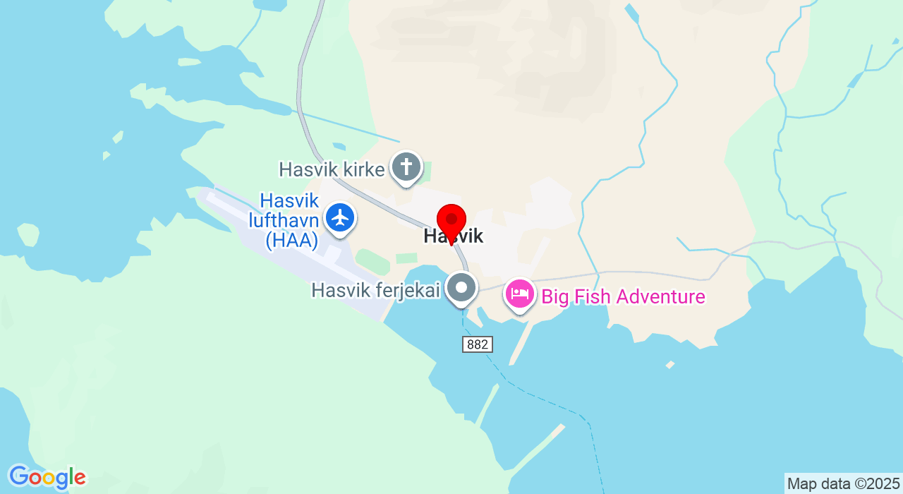 Google Map of https://www.google.com/maps/place/Storgata 10,9590+Hasvik
