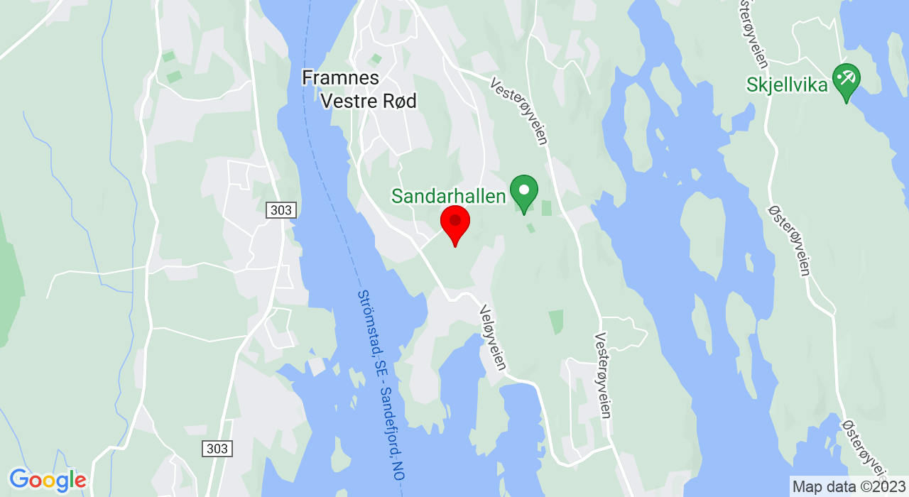 Google Map of https://www.google.com/maps/place/Industriveien 70,3229+SANDEFJORD