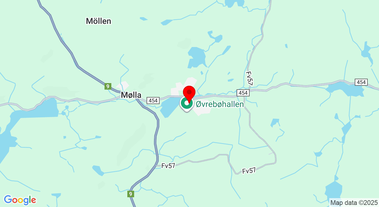 Google Map of https://www.google.com/maps/place/myrvegen 2,4715+Øvrebø