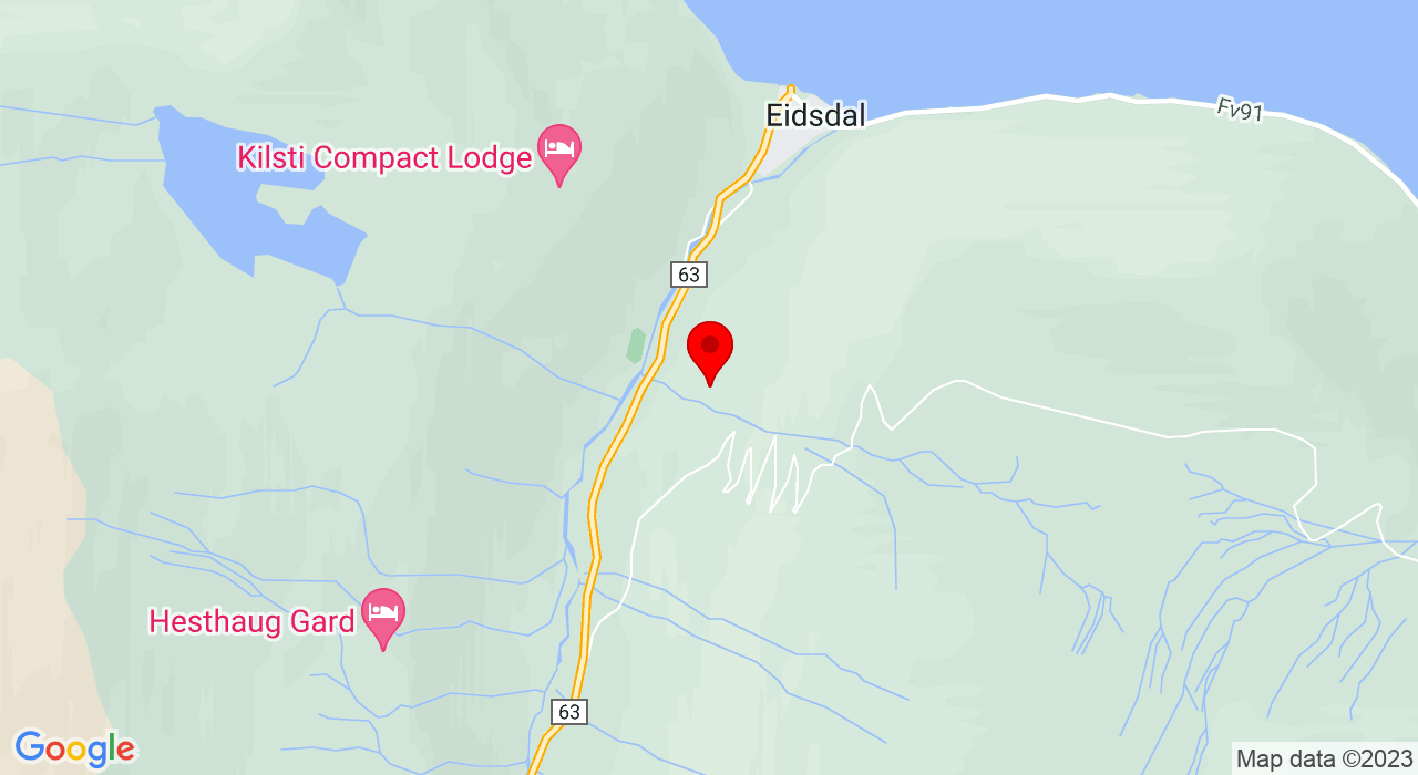 Google Map of https://www.google.com/maps/place/Hjellevegen 238,6798+Hjelledalen