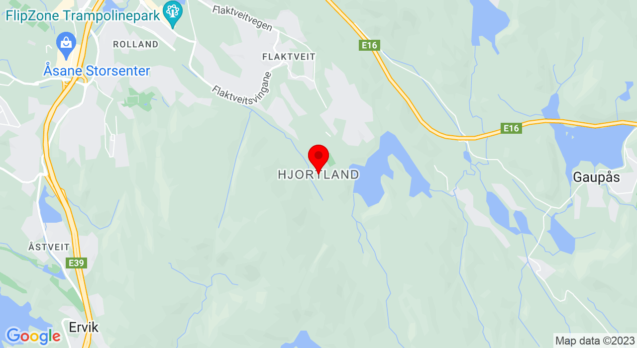 Google Map of Hjortland