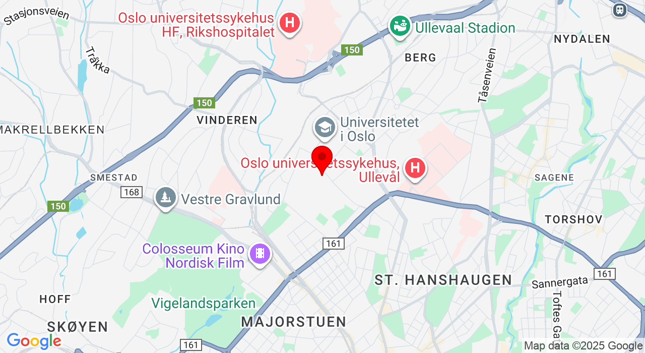 Google Map of https://www.google.com/maps/place/Geologibygningen, Aud. 2, Sem Sælands vei 1,0371+Oslo