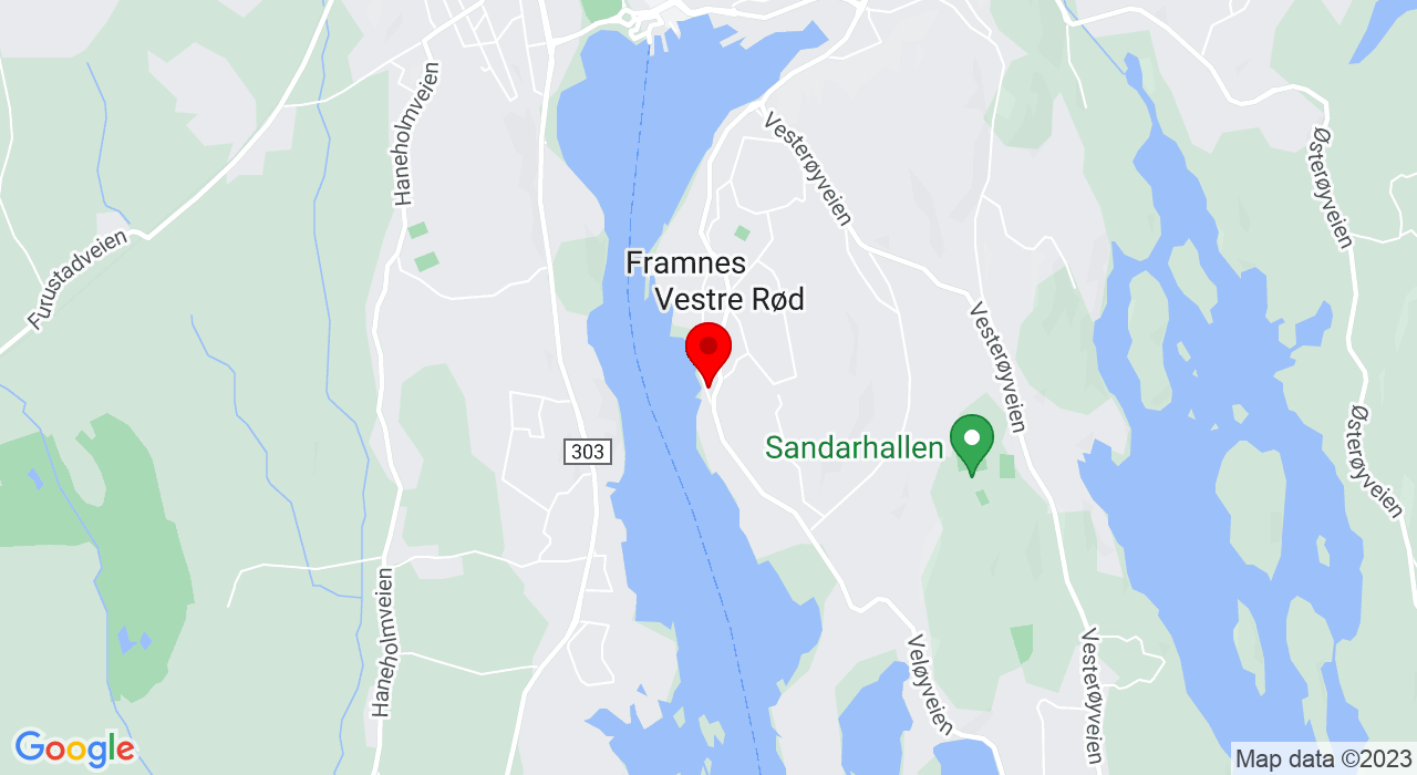 Google Map of https://www.google.com/maps/place/Langestrandveien 26,3222+SANDEFJORD