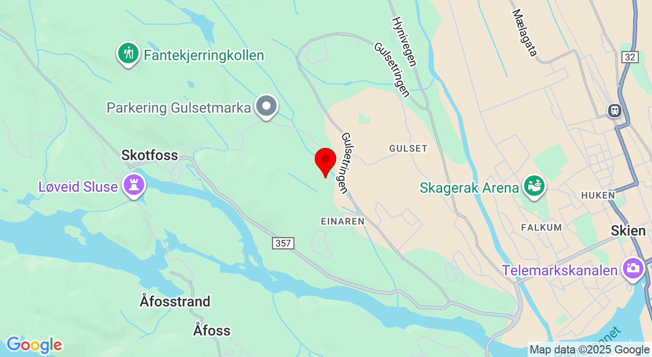 Google Map of https://www.google.com/maps/place/Gulsetringen 163,3727+Skien