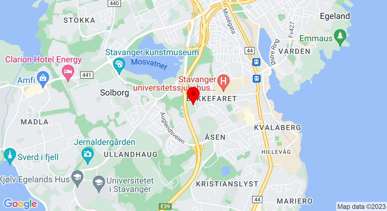 Google Map of https://www.google.com/maps/place/Ullandhaug Skole