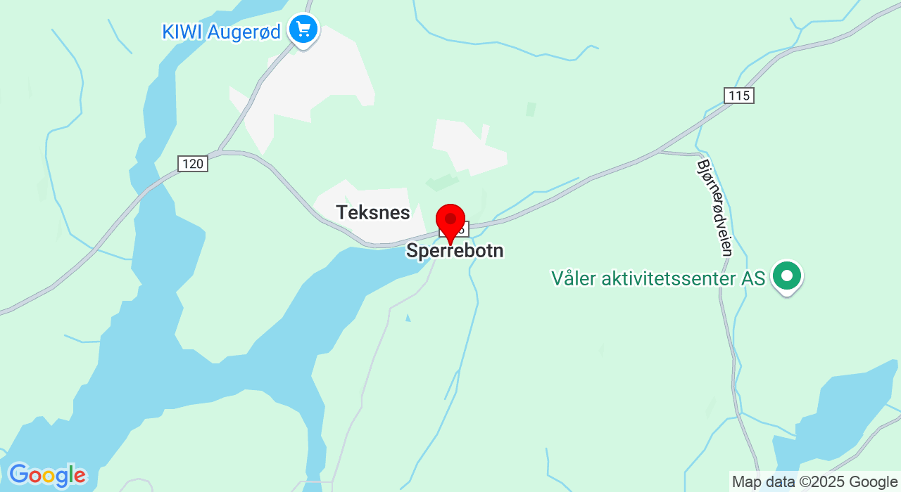 Google Map of https://www.google.com/maps/place/Sønsterødveien 280,1591+Sperrebotn