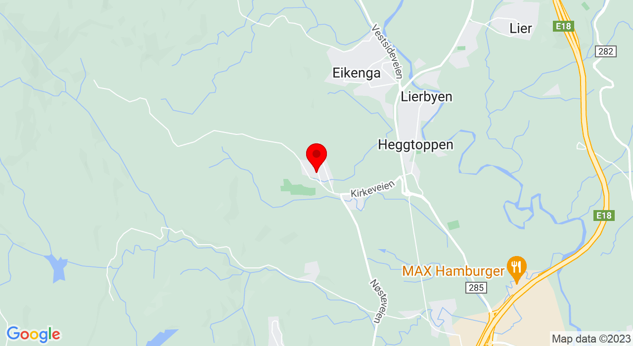 Google Map of https://www.google.com/maps/place/Øvre Frognerlia 3,3402+LIER