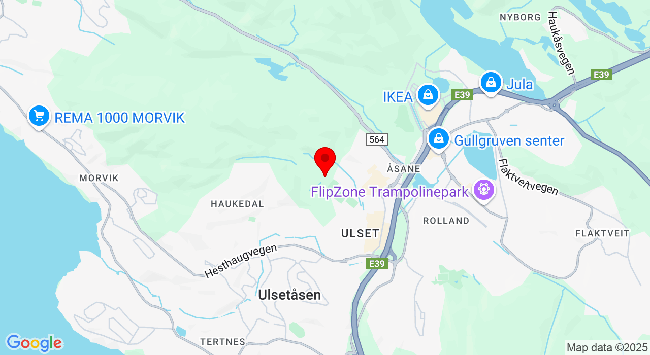 Google Map of https://www.google.com/maps/place/Åsane Arena,5130+Nyborg
