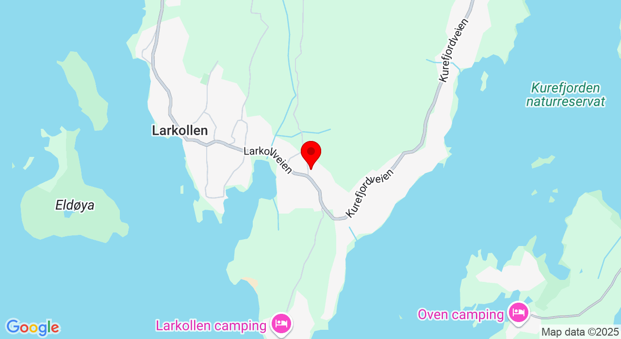Google Map of https://www.google.com/maps/place/Grefsrødveien 5,1560+Larkollen