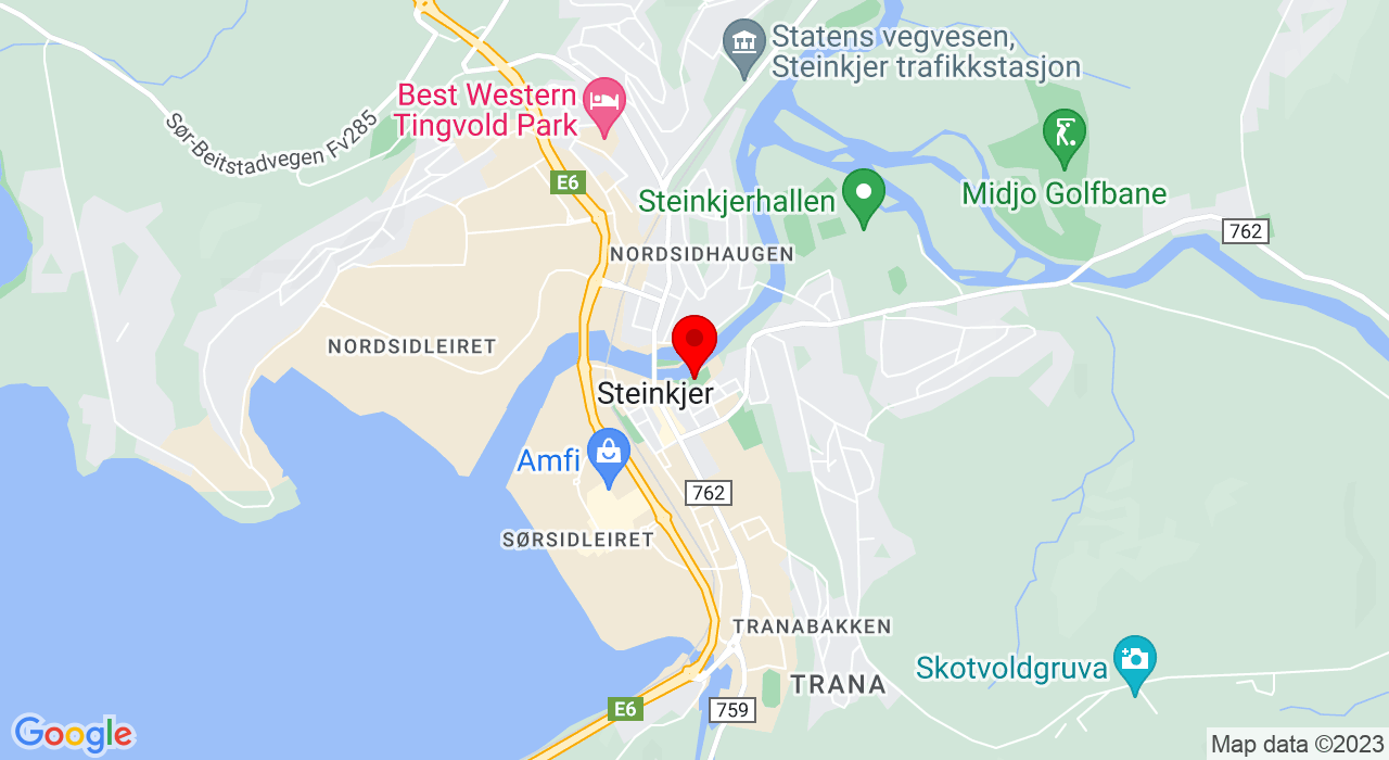 Google Map of Rismelen Aktivitetspark,Steinkjer
