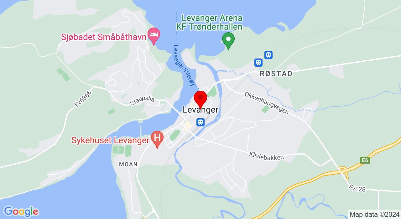 Google Map of https://www.google.com/maps/place/Levanger / Steinkjer,7601+LEVANGER