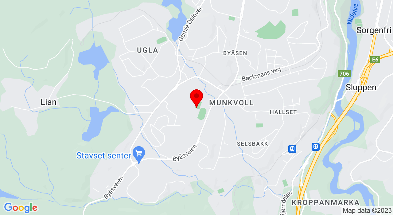 Google Map of https://www.google.com/maps/place/Dalgård kunstgress