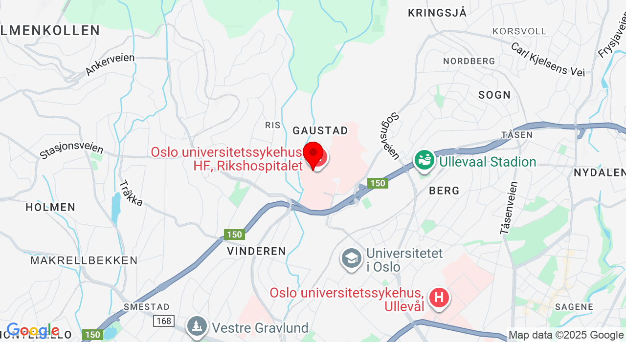 Google Map of https://www.google.com/maps/place/Sognsvannsveien 20,0372+Oslo