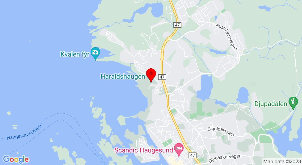 Google Map of https://www.google.com/maps/place/Haraldstøtta