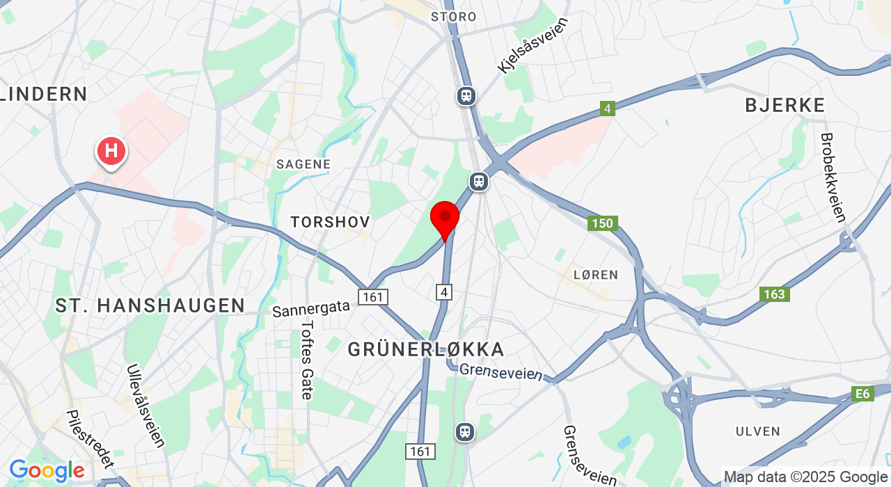 Google Map of https://www.google.com/maps/place/trondheimsveien 184,0567+Oslo