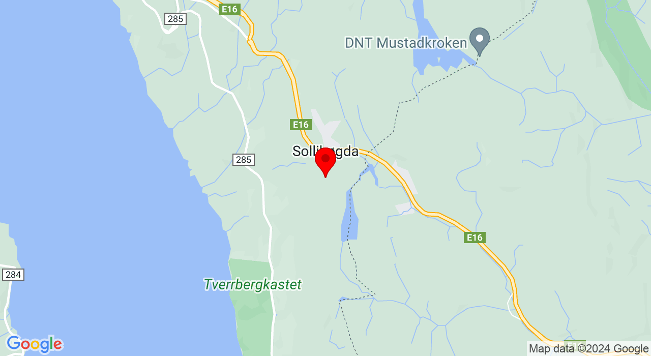 Google Map of https://www.google.com/maps/place/Tjernsliveien,3538+SOLLIHØGDA