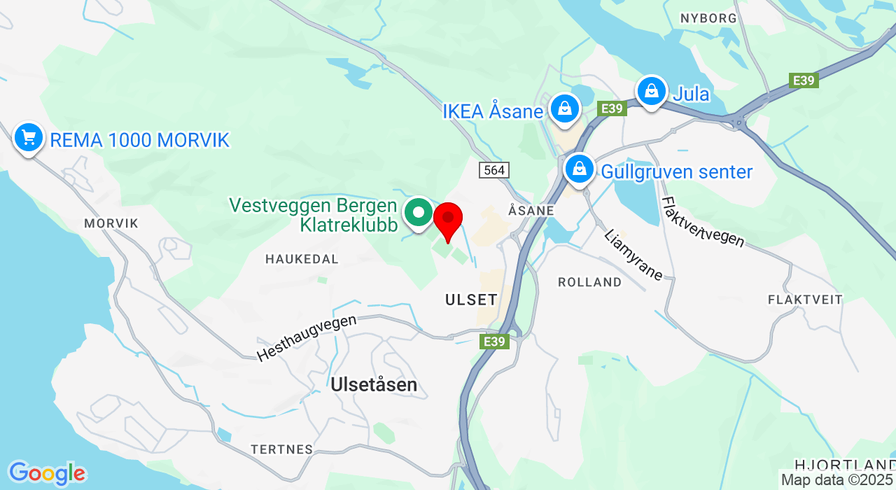 Google Map of https://www.google.com/maps/place/VESTLANDSHALLEN