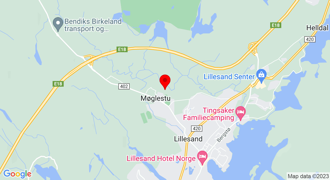 Google Map of https://www.google.com/maps/place/Møglestuhallen,4790+Lillesand