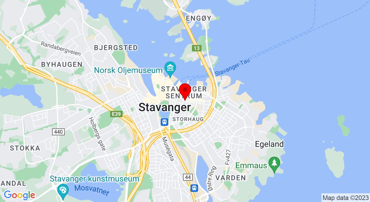 Google Map of https://www.google.com/maps/place/Blåsenborghallen - Nedre Dalgate 4,STAVANGER